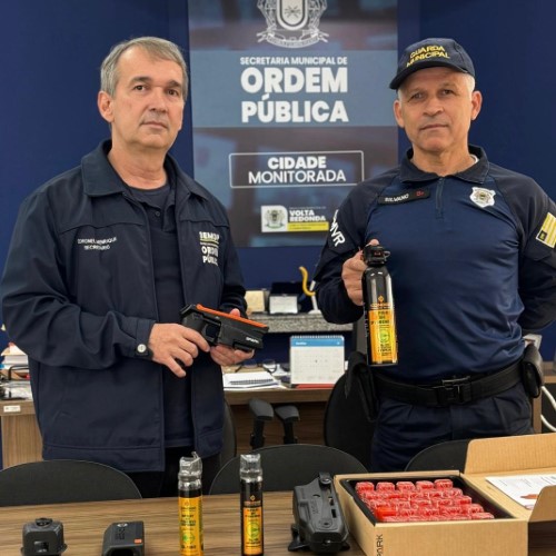 VR: Ordem Pública adquire equipamentos para uso dos agentes da Guarda Municipal 